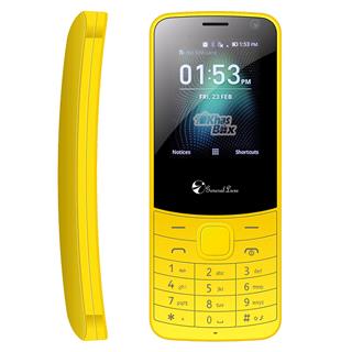 گوشی موبایل جی ال ایکس مدل Banana زرد