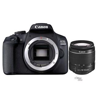 دوربین دیجیتال کانن مدل EOS 2000D همراه با لنز 18-55 