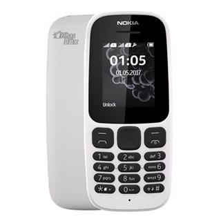 گوشی موبایل نوکیا 105 مدل 2017 سفید