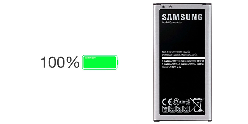 بررسی باتری Samsung i9600 Galaxy S5