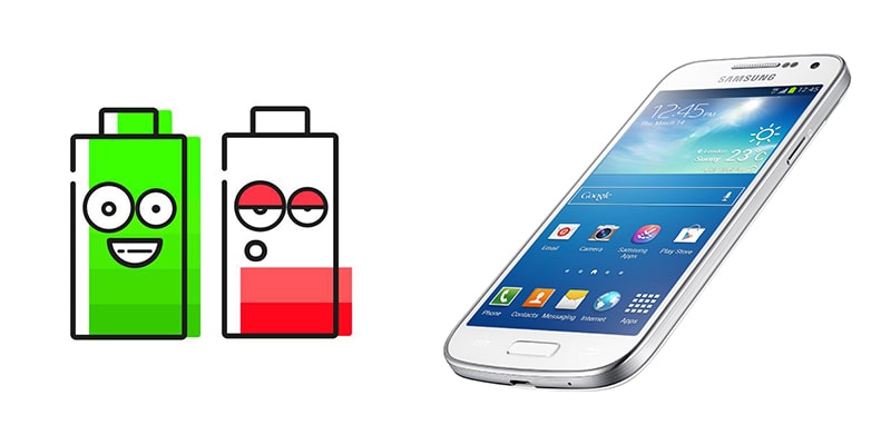 بررسی باتری Samsung Galaxy S4 i9500