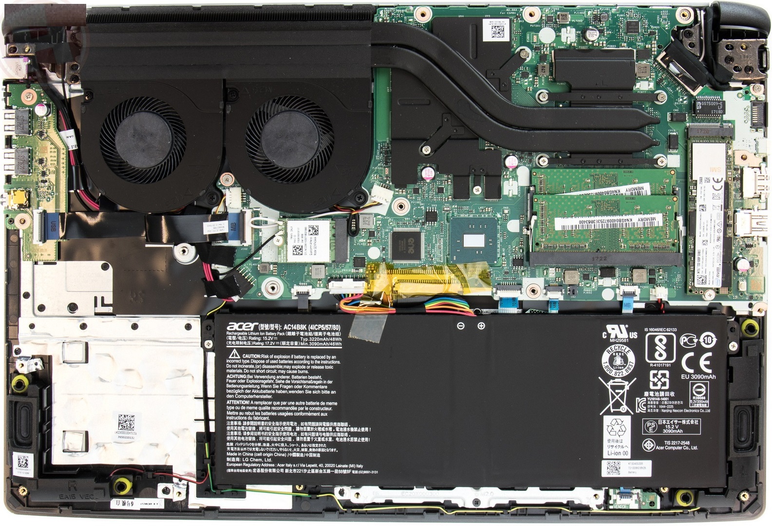 لپ تاپ ایسر مدل Aspire 7-A مشکی