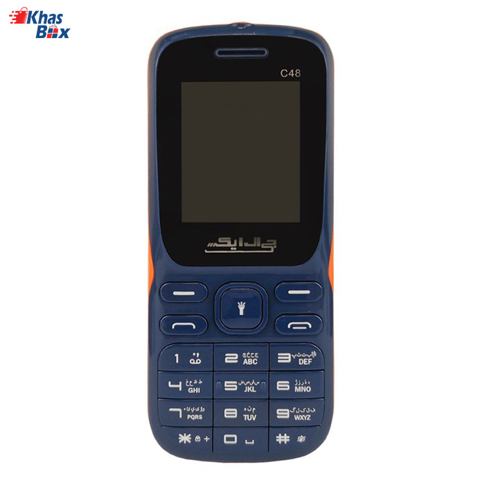 گوشی موبایل جی ال ایکس C48 آبی