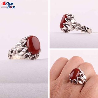 انگشتر مردانه عقیق 1375