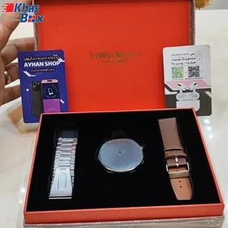 ساعت هوشمند صفحه گرد HW 6 Max با پک فوق العاده شیک