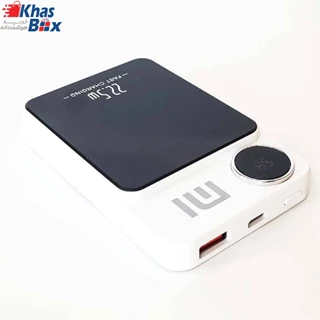پاوربانک وایرلس 5000 مگنتی شیائومی Xiaomi P05ZM توان شارژ وایرلس 7.5 وات دارای استند