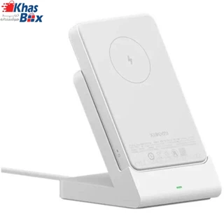 پاوربانک وایرلس 5000 مگنتی شیائومی Xiaomi P05ZM توان شارژ وایرلس 7.5 وات دارای استند