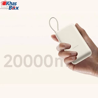پاوربانک شیائومی مدل PB2030MI ظرفیت ۲۰۰۰۰ میلی آمپر ساعت توان ۳۳ وات