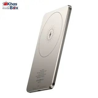 پاوربانک فوق باریک Powerology با ظرفیت ۵۰۰۰ میلی‌آمپر ساعت از نوع MagSafe