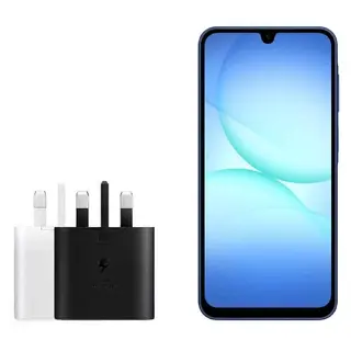 شارژر گوشی سامسونگ A17 ظرفیت ۲۵ وات فست شارژ