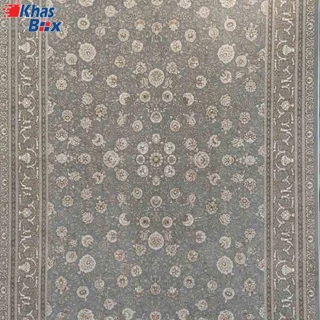 فرش افشان فیلی کاشان 1200 شانه ماشینی گل برجسته کد 221228