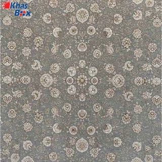 فرش افشان فیلی کاشان 1200 شانه ماشینی گل برجسته کد 221228