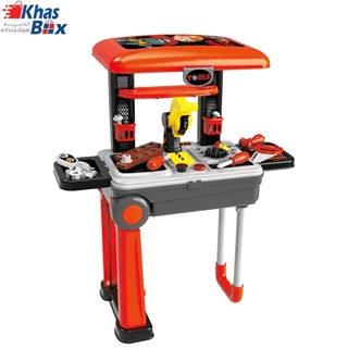 ست اسباب بازی ابزار مدل میز نجاری