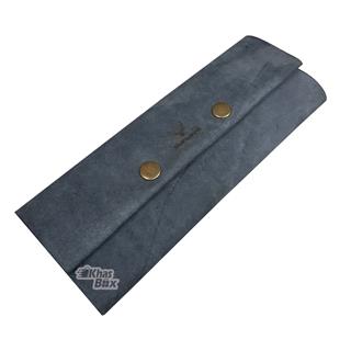 کیف دستی چرمی مدل 1859 سورمه ای