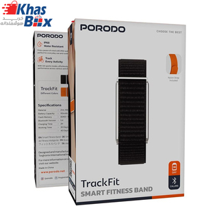 دستبند هوشمند ورزشی پورودو مدل TrackFit ضد آب IP68