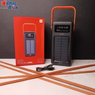 پاور بانک خورشیدی 50000 میلی آمپر 120واتی مدل X28 