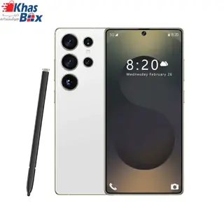 گوشی سامسونگ S25 Ultra قلم دار مینی برند W&O / حافظه یک ترابایت و رم 16 گیگابایت