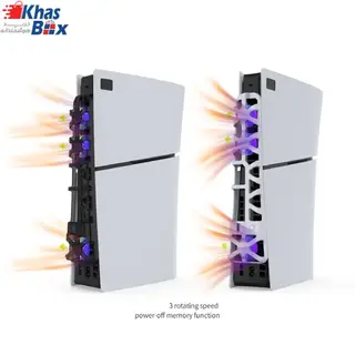فن خنک کننده پلی استیشن ۵ اسلیم مدل RGB-Slim