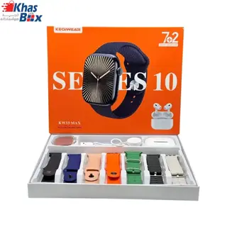ساعت هوشمند KW55 MAX.هفت بند با ایرپاد.اصلی
