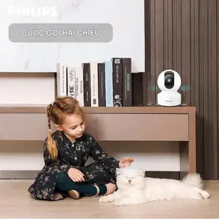 دوربین هوشمند چرخشی فیلیپس مدل TAI6000W با دید ۳۶۰ درجه