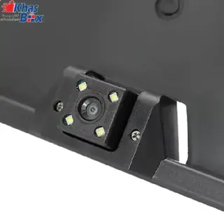 قاب پلاک خودرو با دوربین دنده عقب اروپایی مدل JX-9488 EU