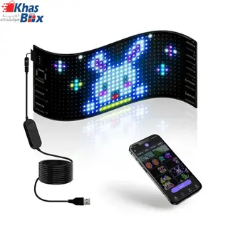 پنل نمایشگر LED منعطف و هوشمند سایز 34x10