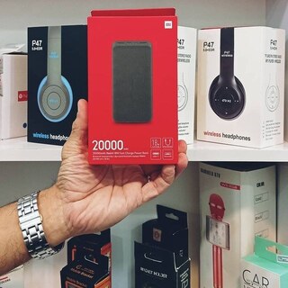 پاور بانک شیائومی مدل PB100LZM ظرفیت 20000 آمپر چهار پورت - مشکی