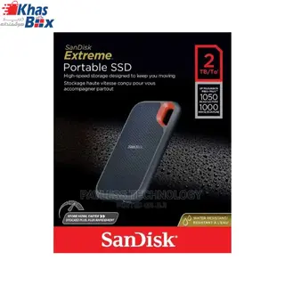 هارداکسترنال SanDisk Extreme Portable SSD ظرفیت 2 ترابایت