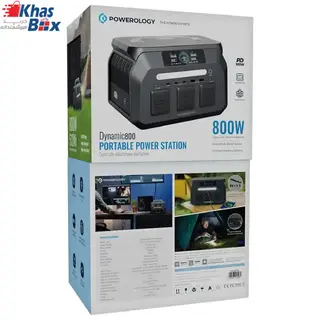 پاور استیشن قابل حمل پاورولوژی توان 800W ظرفیت 512Wh