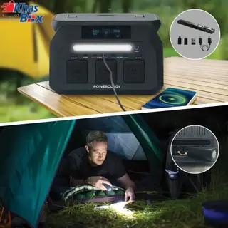 پاور استیشن قابل حمل پاورولوژی توان 800W ظرفیت 512Wh