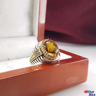 انگشتر الکساندریت مردانه مدل 221