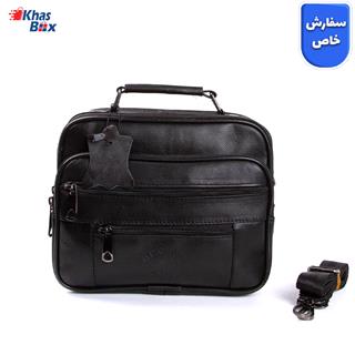 کیف دستی چرم مردانه برند polo مدل LTH1120