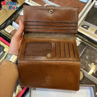 کیف پول چرم طبیعی مردانه طرح ماسیمو دوتی