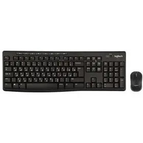 موس و کیبورد بیسیم لاجیتک مدل MK270 بی‌سیم 