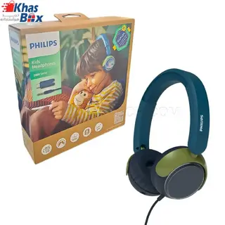 هدفون باسیم فیلیپس مدل Philips On-ear Kids headset TAK2000CT