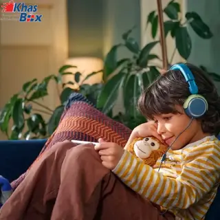 هدفون باسیم فیلیپس مدل Philips On-ear Kids headset TAK2000CT