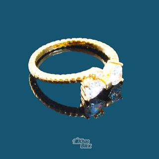 انگشتر طلایی طرح پروانه مدل AT-64