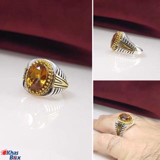 انگشتر الکساندریت مردانه مدل 221