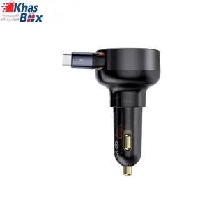 شارژر فندکی خودرو باسئوس مدل EP C00057802111 توان 60 وات