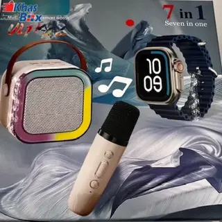 پک ساعت هوشمند به همراه اسپیکر و میکروفون
