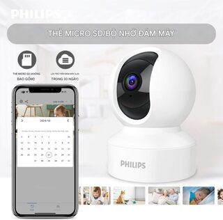 دوربین هوشمند چرخشی فیلیپس مدل TAI6000W با دید ۳۶۰ درجه