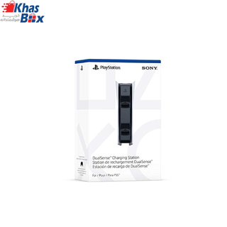 پایه شارژر دسته سونی مدل PS5 DualSense سفید