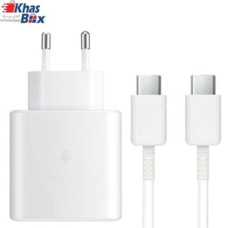 شارژر اصلی گلکسی اس 24 اولترا سامسونگ Galaxy S24 Ultra توان 45 وات