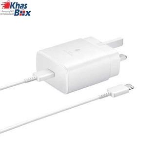 شارژر دیواری 45W سامسونگ مدل EP-TA845 سه پین 