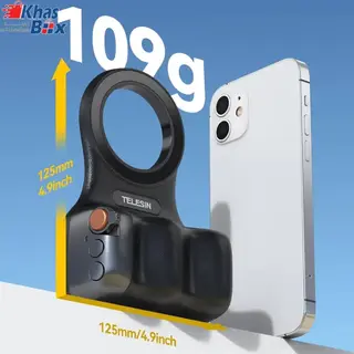 حلقه نگهدارنده گوشی موبایل تلسین مدل FUN SHOT MAGNETIC GRIP 2 