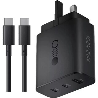 شارژر دیواری 100 وات سه پورت ناتینگ مدل CMF Power GaN به همراه کابل USB-C به طول 1.5 متر