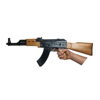 تفنگ کلاشنیکف اسباب بازی گلدن گان مدل AK-47