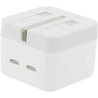 شارژر دیواری 35 وات اپل مدل Dual USB-C Port