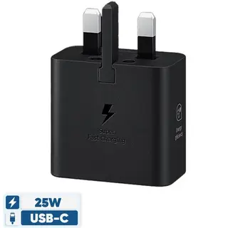 شارژر سامسونگ مدل EP-T2510 توان 25 وات سه پین | شارژر اصلی USB-C با Super Fast Charging