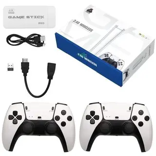 کنسول بازی طرح ps5 با دو دسته پلی استیشن 5 با قابلیت اتصال به تلویزیون به همراه 22000 بازی سگا و پلی استیشن